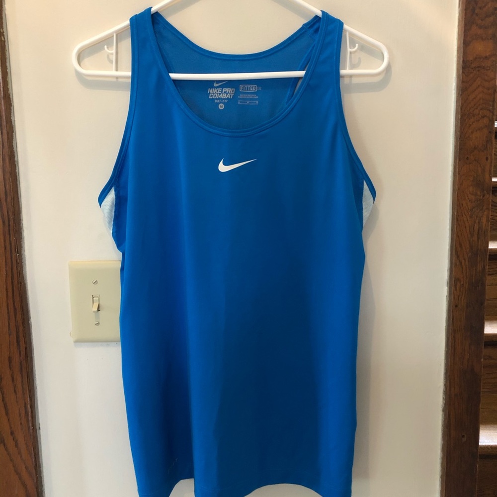 Nike Blue Athletic Tank Top